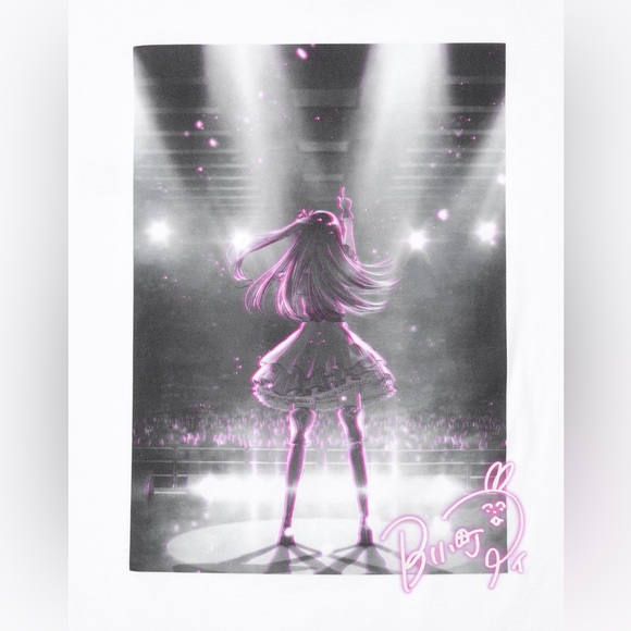 UNIQLO WHITE OSHI NO KO- Graphic Short Sleeve Tee - Picture 2 of 5